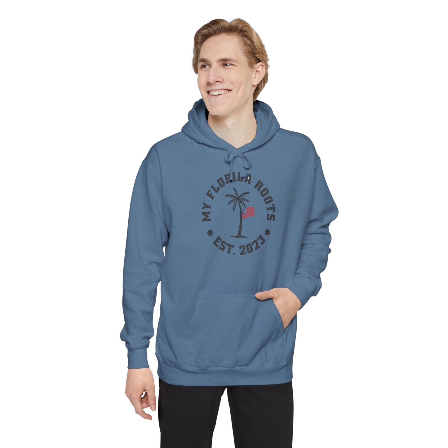 Unisex Garment-Dyed Hoodie