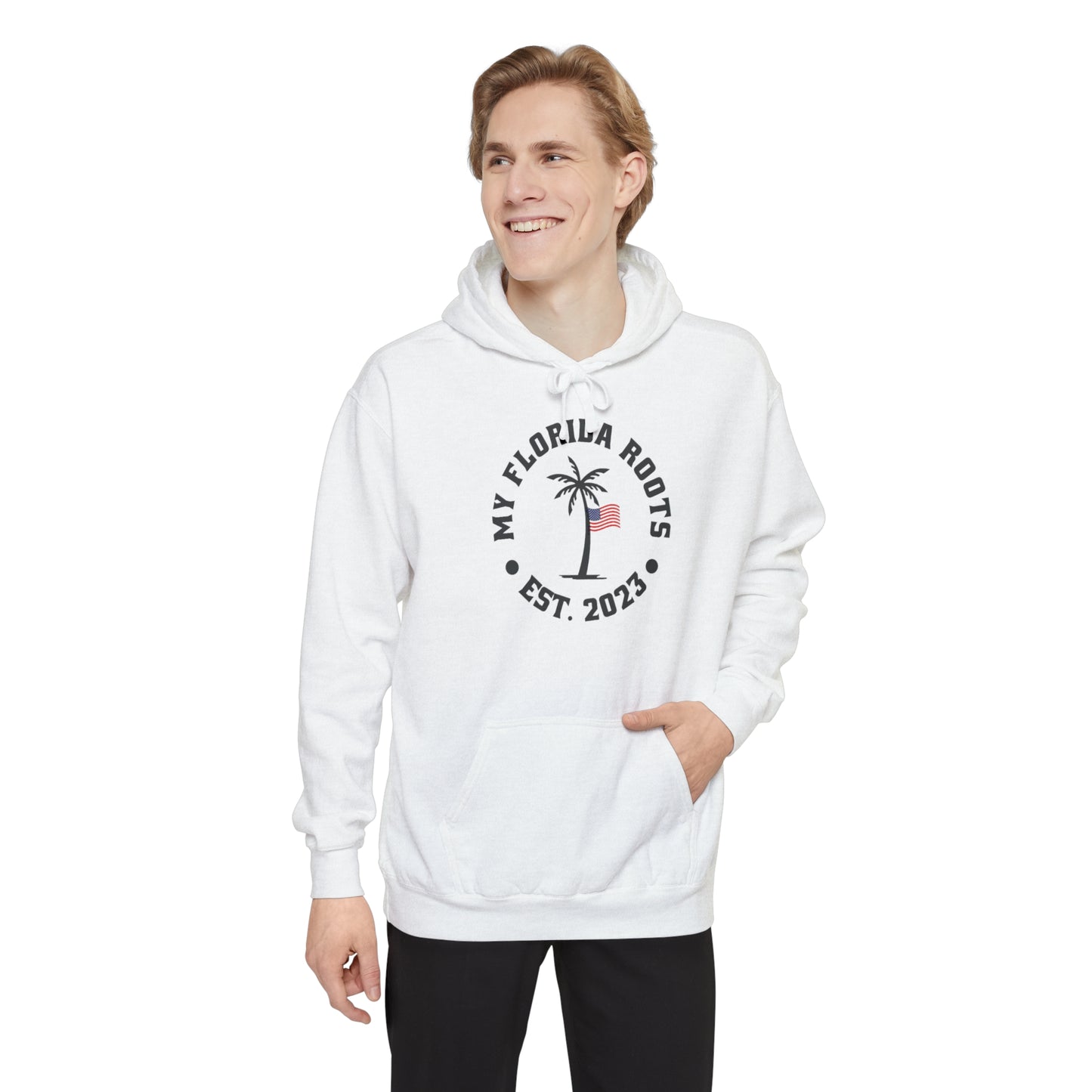 Unisex Garment-Dyed Hoodie